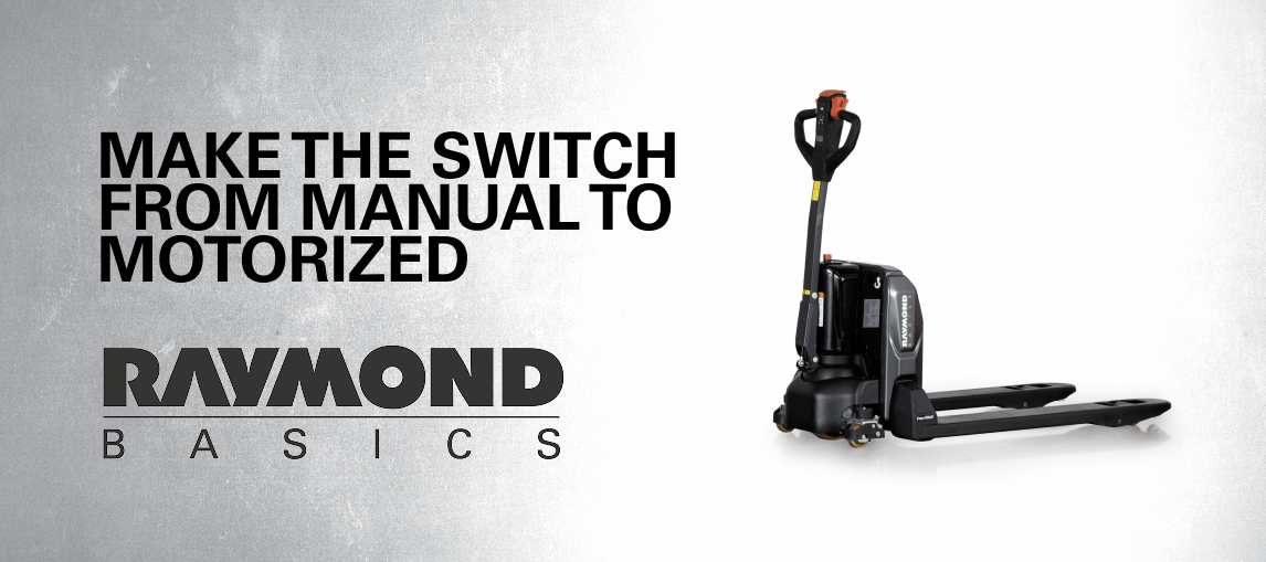 Raymond Basics, make the switch from manual to motorized