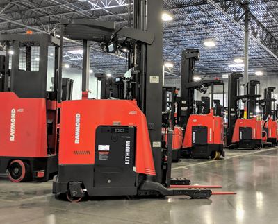 Raymond Forklifts with cost efficient Engery solutions