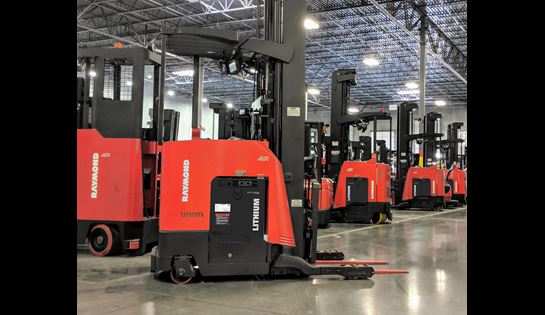 Raymond Forklifts with cost efficient Engery solutions