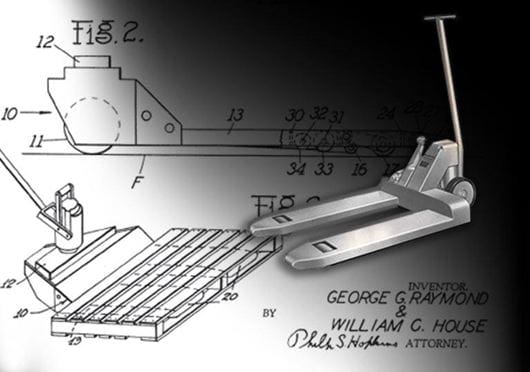 Raymond Corporation Hand Pallet Truck Patent