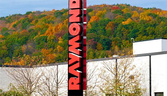 The Raymond Corporation headquarters Greene NY