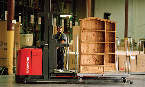 Raymond solutions for Furniture warehouses