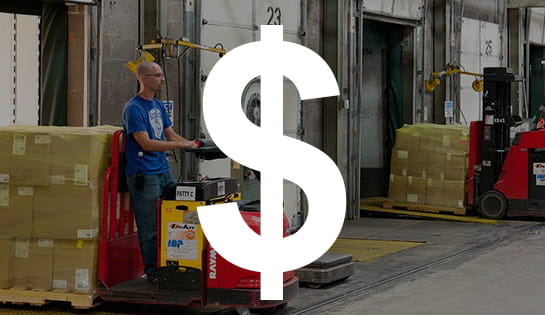 retail industry, industry solutions, forklift application