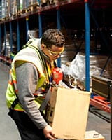 Romark orderpicker operator