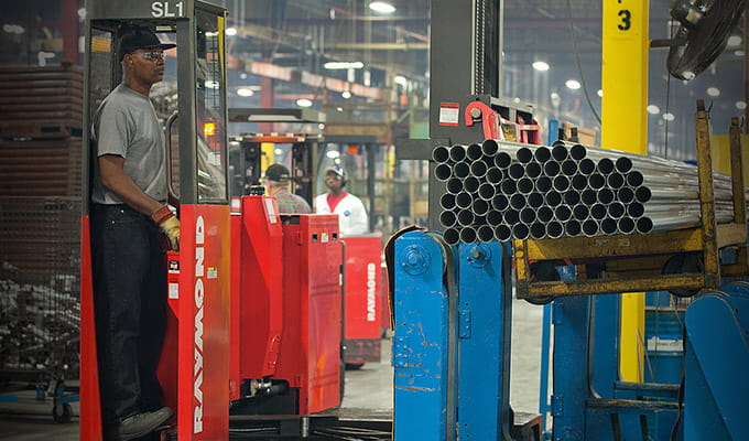 Raymond Corporation Customer Success Story: AP Exhaust