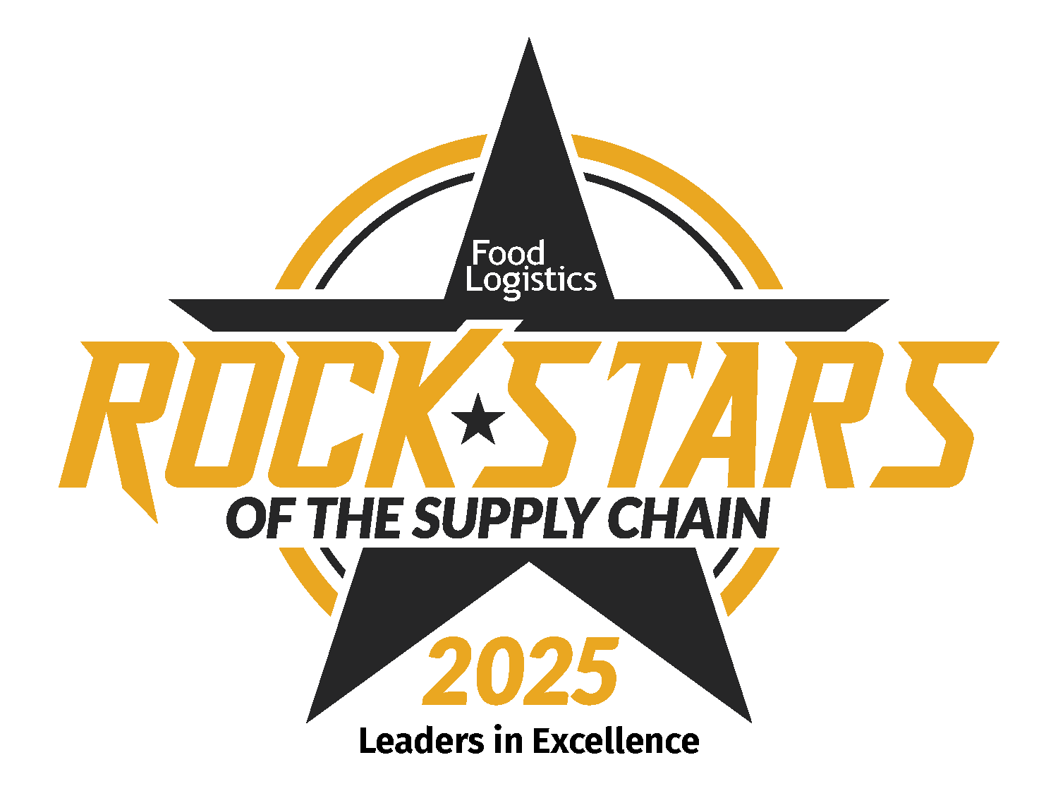 Food Logistics Rock Star of the Supply Chain Award - Leaders in Excellence category