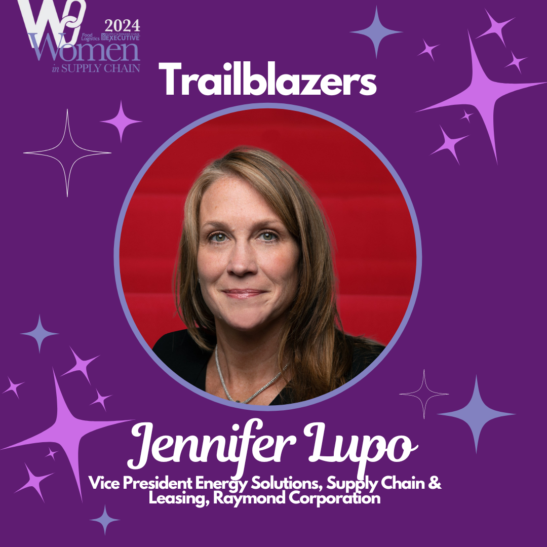 Supply Demand Chain Executive and Food Logistics Women in Supply Chain award - Trailblazer