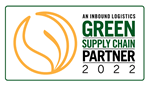 Inbound Logistics Green Supply Chain Partner 2022 logo, Raymond Corporation