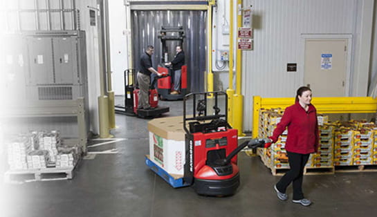 Raymond 8210 Walkie Pallet Jack Electric Walkie Pallet Truck