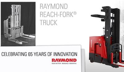 Raymond Reach Truck 65th Anniversary