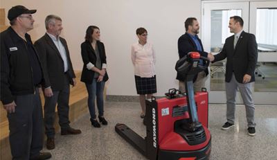 pallet truck donation
