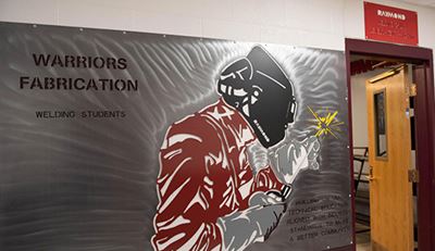 high school welding, welding program