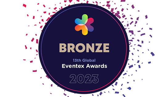 Raymond recieved Bronze award in 13th Global Eventex Awards.
