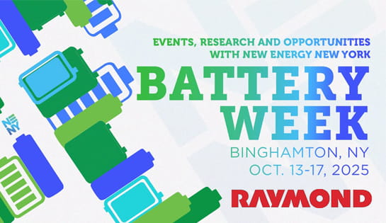 Raymond Joins New Energy New York Battery Week as a Leader in Energy Solutions