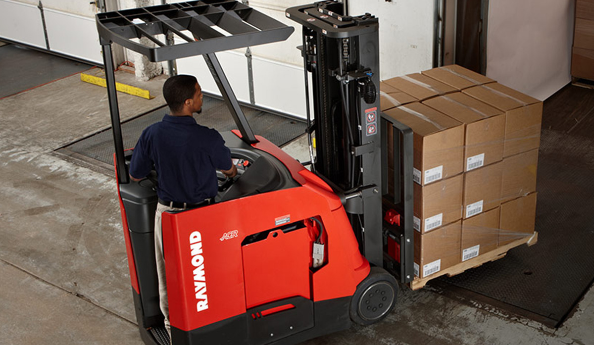 Stand Up Forklifts - Sit Down Forklifts | Raymond