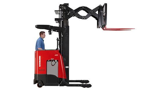 Raymond Sit Stand Reach Forklift Sit Down Reach Truck