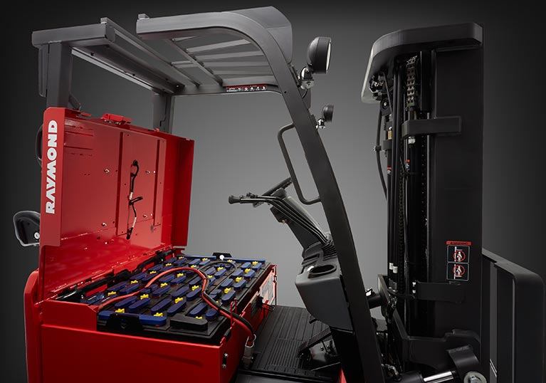 Sit Down Rider Forklift Battery