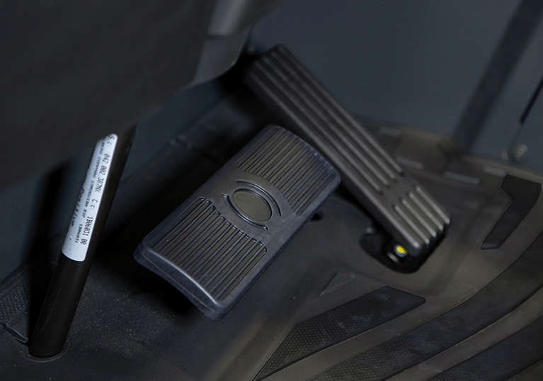 regenerative braking, brake pedal, gas pedal