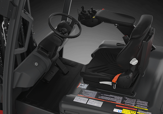 Operator Compartment Layout 4810 Electric Sit Down| Counterbalanced | Forklifts