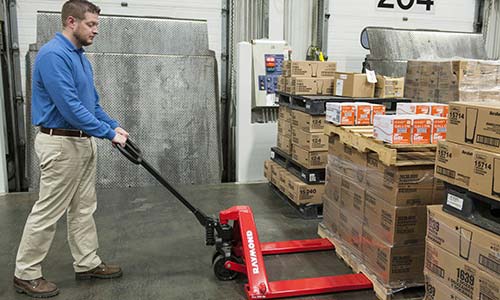Raymond Low Profile Hand Pallet Jacks
