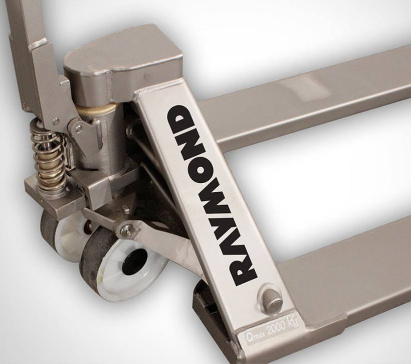 Raymond SS45 Stainless Steel Finish Hand Pallet Truck