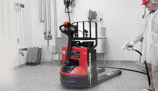 Raymond 8210 Walkie Pallet Jack Electric Walkie Pallet Truck