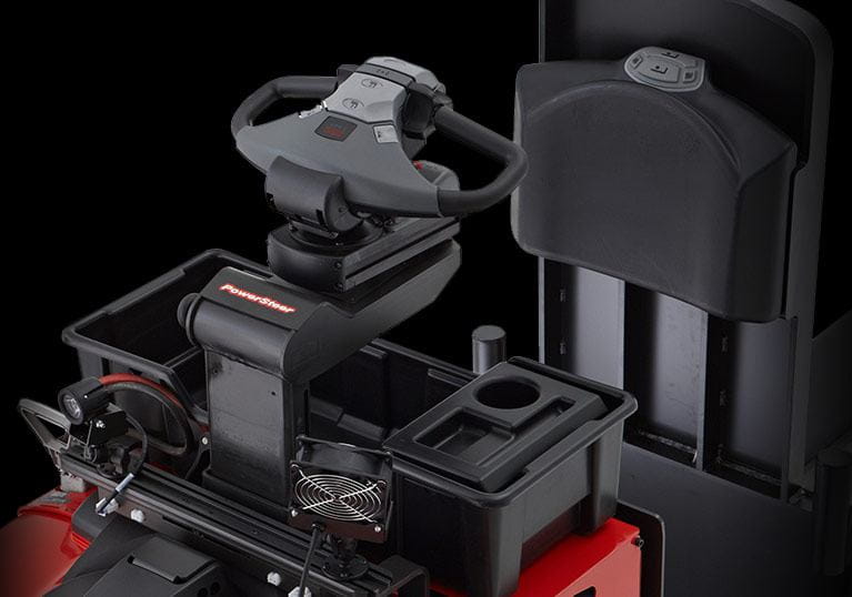 Raymond Rideable Jack Rider Pallet Jack | Electric Rider Pallet Jack | Raymond