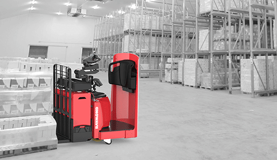 Raymonf 8810 in cold storage facility