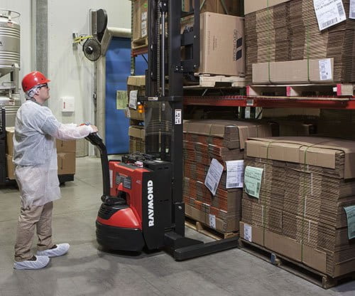 Raymond Walkie Pallet Stacker Truck