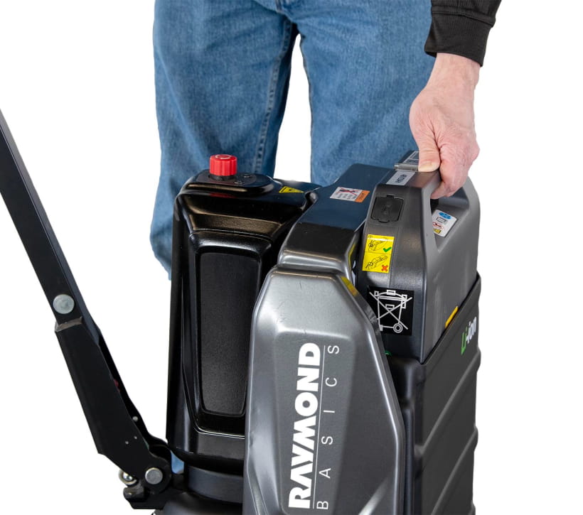 Raymond basics, rbw33 walkie, battery swap