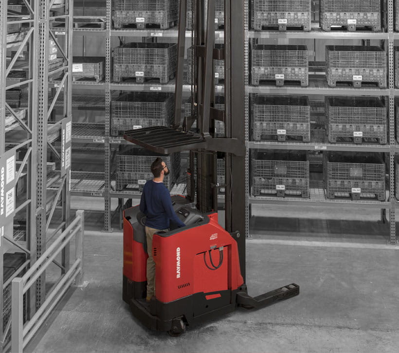 high capacity reach truck, increased uptime