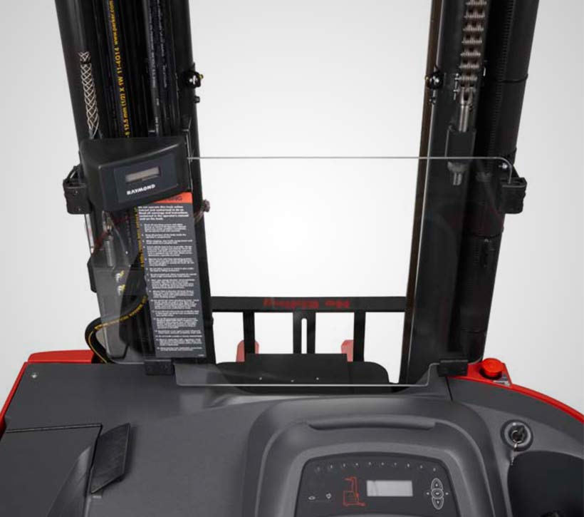 Raymond reach truck visibility