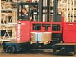 Raymond Sideloader Long Load Forklift Crab Steering Feature