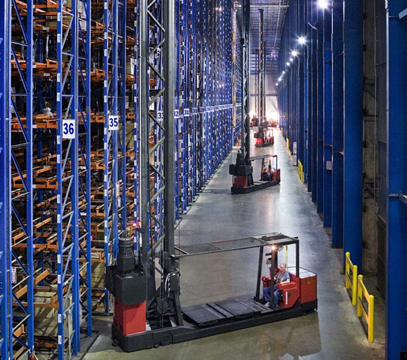 Raymond Transtacker TRT Turret Truck