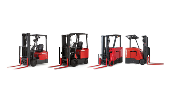 Stand up forklift, sit down forklift, forklifts, Raymond forklift, electric Forklift